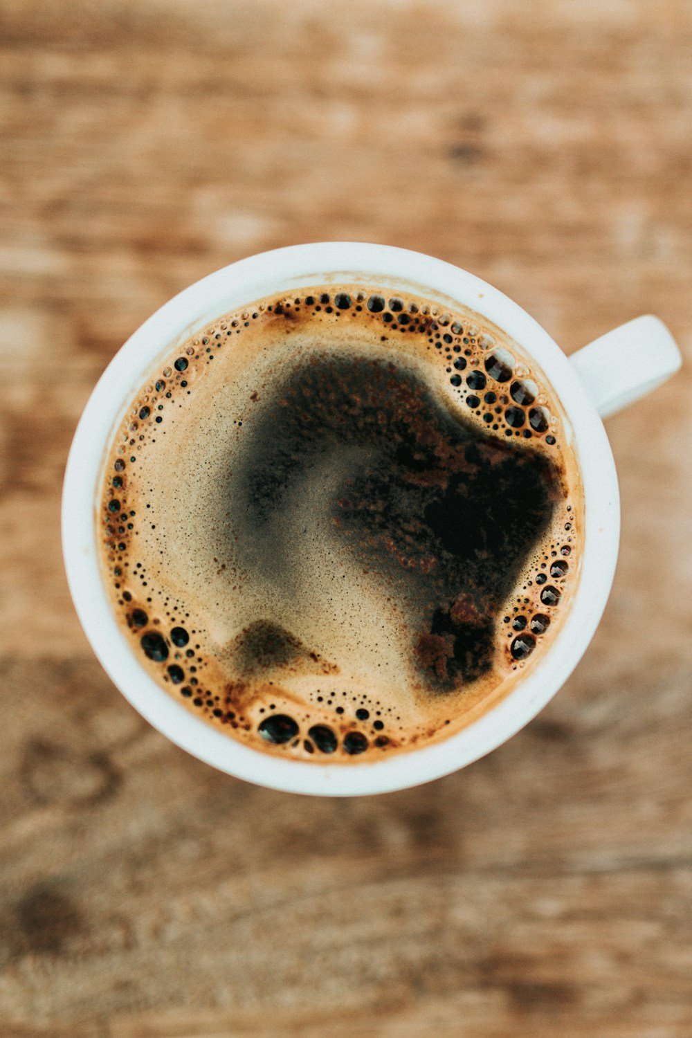 Joyful morning tea sip
